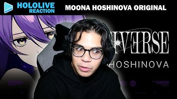 Moona Hoshinova - Multiverse【Original Song】Reaction