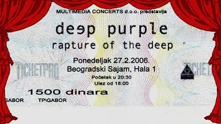 &quot;Belgrade Special #2&quot;: Deep Purple - Kiss Tomorrow Goodbye (Belgrade, Serbia: 27.02.2006)
