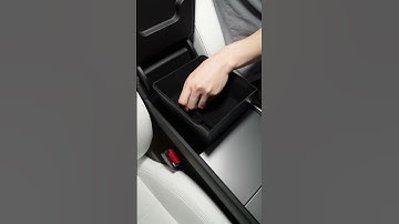 2024 Tesla Model 3 Center Console Organizer and Storage Box - Maximize Convenience and Storage Space