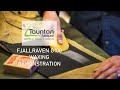 Fjallraven g1000 waxing demonstration  taunton leisure store