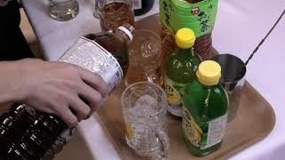 スピリッツ＆甲類焼酎・緑茶/烏龍茶サワー比較実験