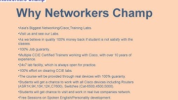 Networkers Champ - CCNA CCNP CCIE Institute in Marathahalli Bangalore