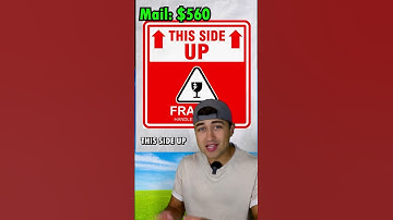 Mailing Myself Across The Ocean! ✉️ #shorts