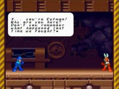 MegaMan 8 - Cutman (Only in Sega Saturn)