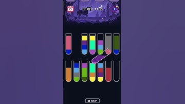 #water #sort  #puzzle #game #solve #level #1135
