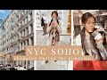 NYC VLOG | SHOPPING IN SOHO | GUCCI, PRADA, DIOR, CELINE, FENDI, PROENZA | BROKEWITHJOANIE
