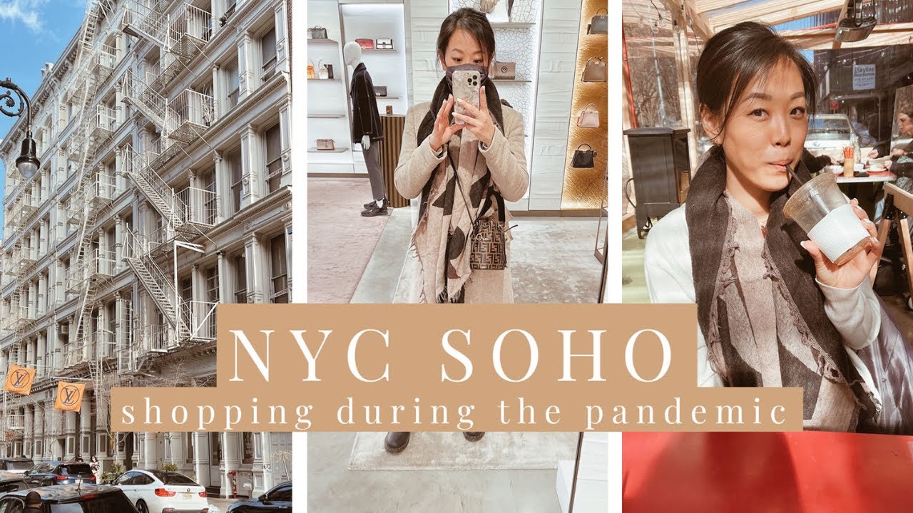 NYC VLOG | SHOPPING IN SOHO | GUCCI, PRADA, DIOR, CELINE, FENDI, PROENZA | JOANIE