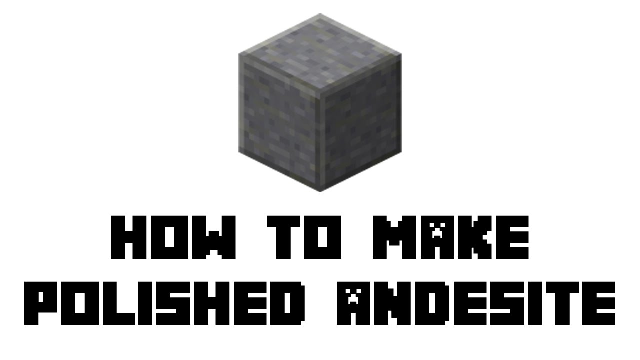 Minecraft Survival: How to Make Polished Andesite - YouTube