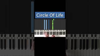 Circle of Life - Lion King - Piano Tutorial Easy