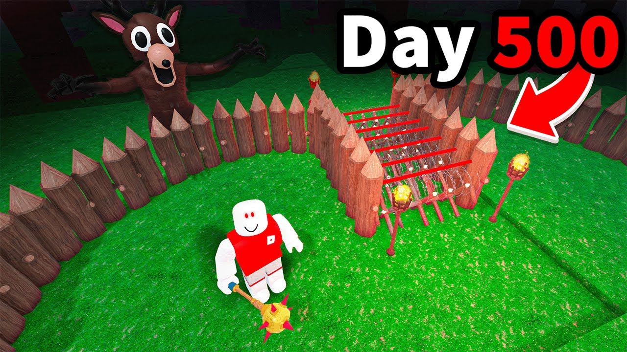 I Survived in the DEADLIEST BASE in 99 Nights in the Forest!