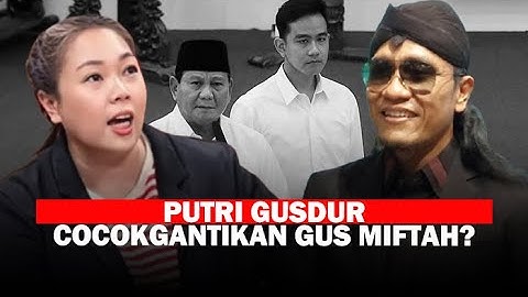 🔴ROASTING TEPI Jurang Putri Gus Dur, Dianggap Pantas Gantikan Gus Miftah Utusan Presiden