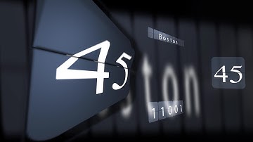60 sec  Countdown TIMER ( v 405 ) Flip Clock  with sound effects HD 4k