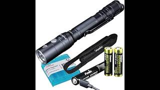 Fenix LD22 v2.0 AA Flashlight, 800 Lumen Rechargeable Penlight for EDC