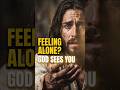 Feeling Alone? God Sees You #shorts #jesus