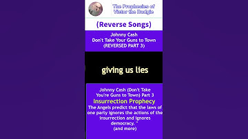 Johnny Cash Part 3- Reversed (Insurrection Prophecy)