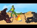 Godzilla - KONG vs Delicious Monty - Five Nights at Freddy&#39;s : Security Breach - Funny Animation
