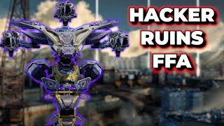 WR - Hacker Completely Ruined This FFA Game - Stealth and Arthur Hacker | War Robots
