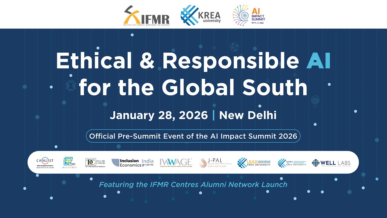 Pre-summit event of the AI Impact Summit 2026: Ethical & Responsible AI ...