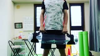機能改善トレーニング紹介〜ウォーターバッグスクワット〜