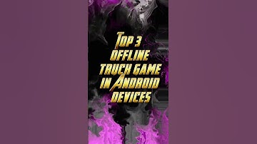 #Top3 #truck simulator games in android devices #offline game
