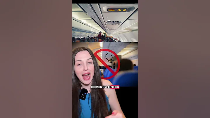 When did they ban smoking on planes? #avgeek #history #aviation