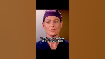 Was stripped of his place at the operating table.#shorts #shortvideo #greysanatomy #foryou