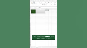 Stop Typing Today’s Date! Use This Excel Shortcut Instead!