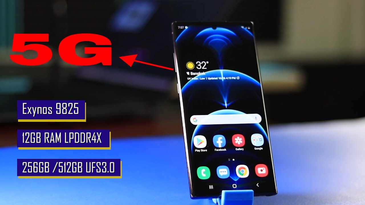 Samsung Galaxy Note10+ 5G ឆ្នាំ២០២០ review. - YouTube