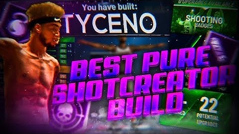 BEST PURE SHOT CREATOR BUILD (50+ BADGES✅) TYCENO UNSTOPPABLE BUILD in NBA2K20! NEVER SEEN BEFORE❗️🤯