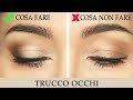 Come rendere un trucco occhi professionale. Che cosa fare e non fare.