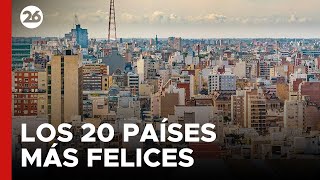 AMÉRICA LATINA | México y Uruguay entre los 20 países más felices del mundo AMÉRICA LATINA | México y Uruguay entre los 20 países más felices del mundo
