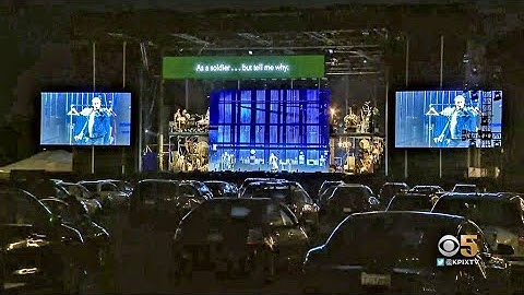 San Francisco Opera Performs a Drive-In 