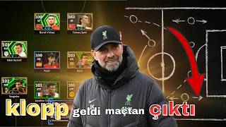 Jurgen Klopp Maçı Bıraktırttı Efootball 26 Kapışma Ligi
