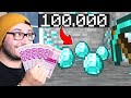 OGNI DIAMANTE MINATO = 1000 EURO! - Minecraft