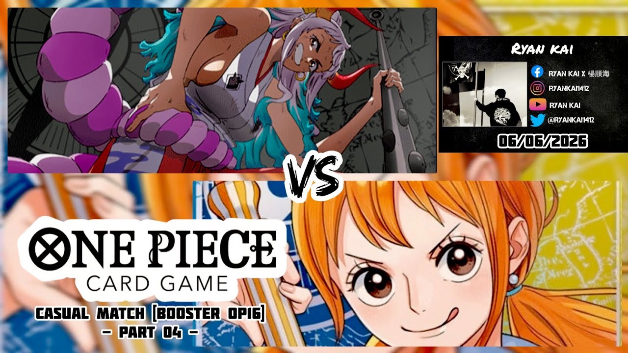 ワンピース ANDWANG SETUP One Piece Card Game Casual Match Booster OP16 (Part 04) - Yamato