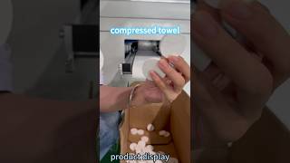Fully Automatic Disposable Compressed Towel manufacturing and packaging machine