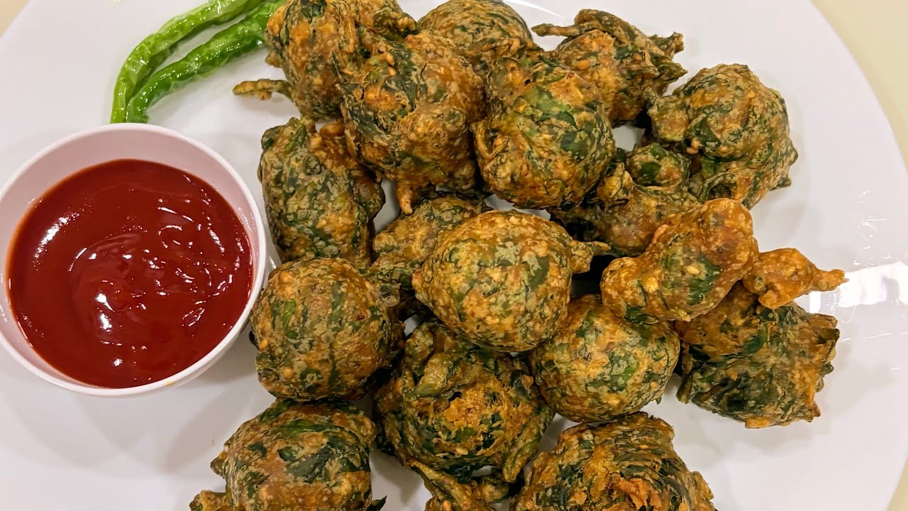 Такие хрустящие пакоры из шпината, что вы будете готовить их снова и снова 😍 | Рецепт хрустящих п...