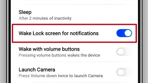 How To Disable Wake Lock Screen For Notifications In Xiaomi Redmi Phone [Hindi]
