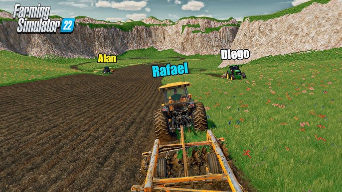 A dinâmicadinˆdinâmica do ambiente da fazenda ao longo do jogo.
