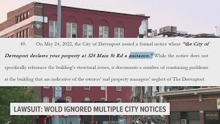 Davenport couple files lawsuit after apartment building collapse | A CLOSER LOOK