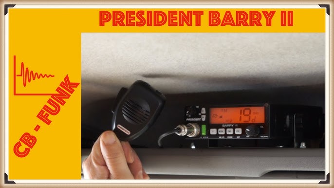 Barry-emetteur recepteur mobile cb radio am/fm-president