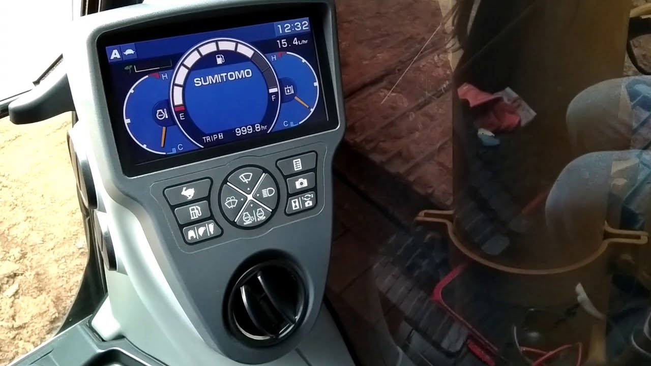 มาดูภายในรุ่นใหม่กับ sumitomo 210-6f กันครับ