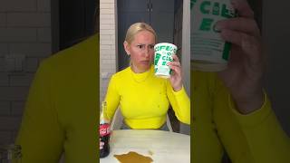 He made a Coca-Cola glass out of a Cucumber for her He made a Coca-Cola glass out of a Cucumber for her