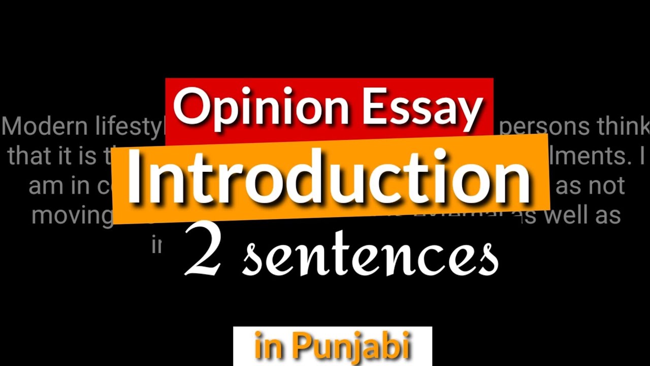 Ielts Writing Task 2 How To Write An Introduction Youtube Writing