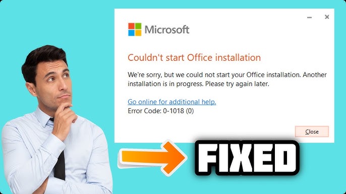 Couldn T Start Office Installation Error Code 0 1018 0: Quick Fix Guide