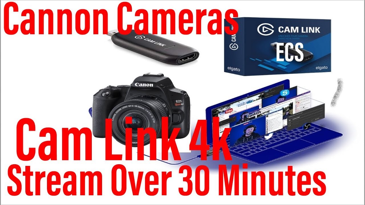 dslr camera cam link canon