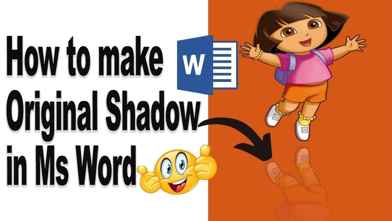 How To Make Image Shadow In Ms Word