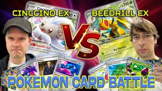 【Pokemon Card Battle】Cinccino ex VS Beedrill ex