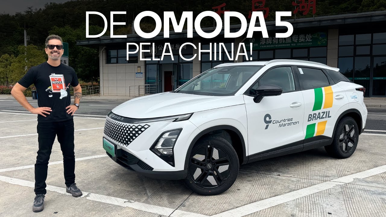 De Omoda 5, CHINA ADENTRO! Dirigi o elétrico de R$ 210 mil em que a Chery aposta FORTE para o Brasil