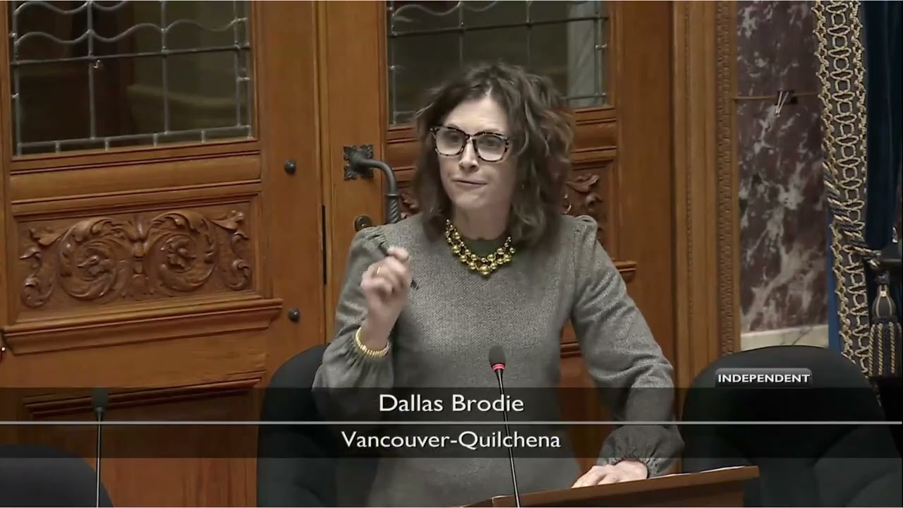 Dallas Brodie rips the Eby BC NDP budget